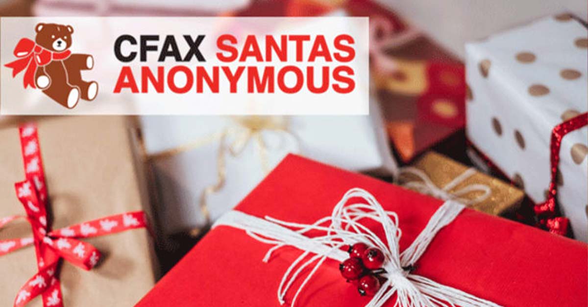 CFAX Santas Anonymous Christmas Hampers